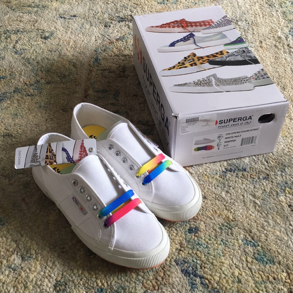 Rainbow soles Superga Sneakers - EU 39.5 US 8.5